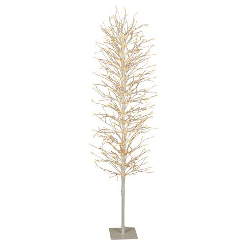 White 150cm Light Up Faux Branch Tree