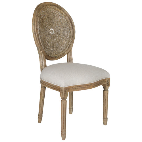 louis cane dining chair