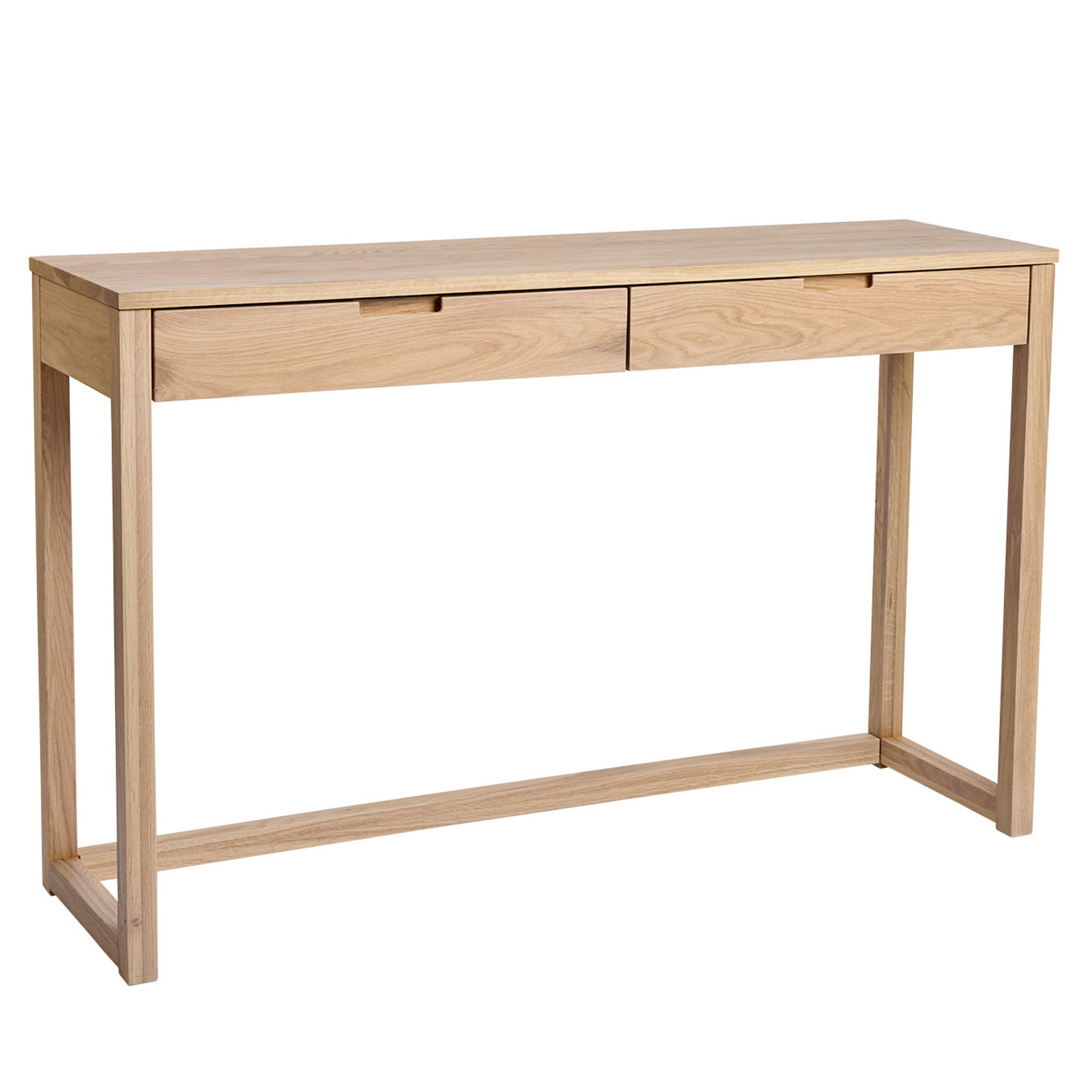 BayviewLiving Olwen Oak Wood Console Table | Temple & Webster