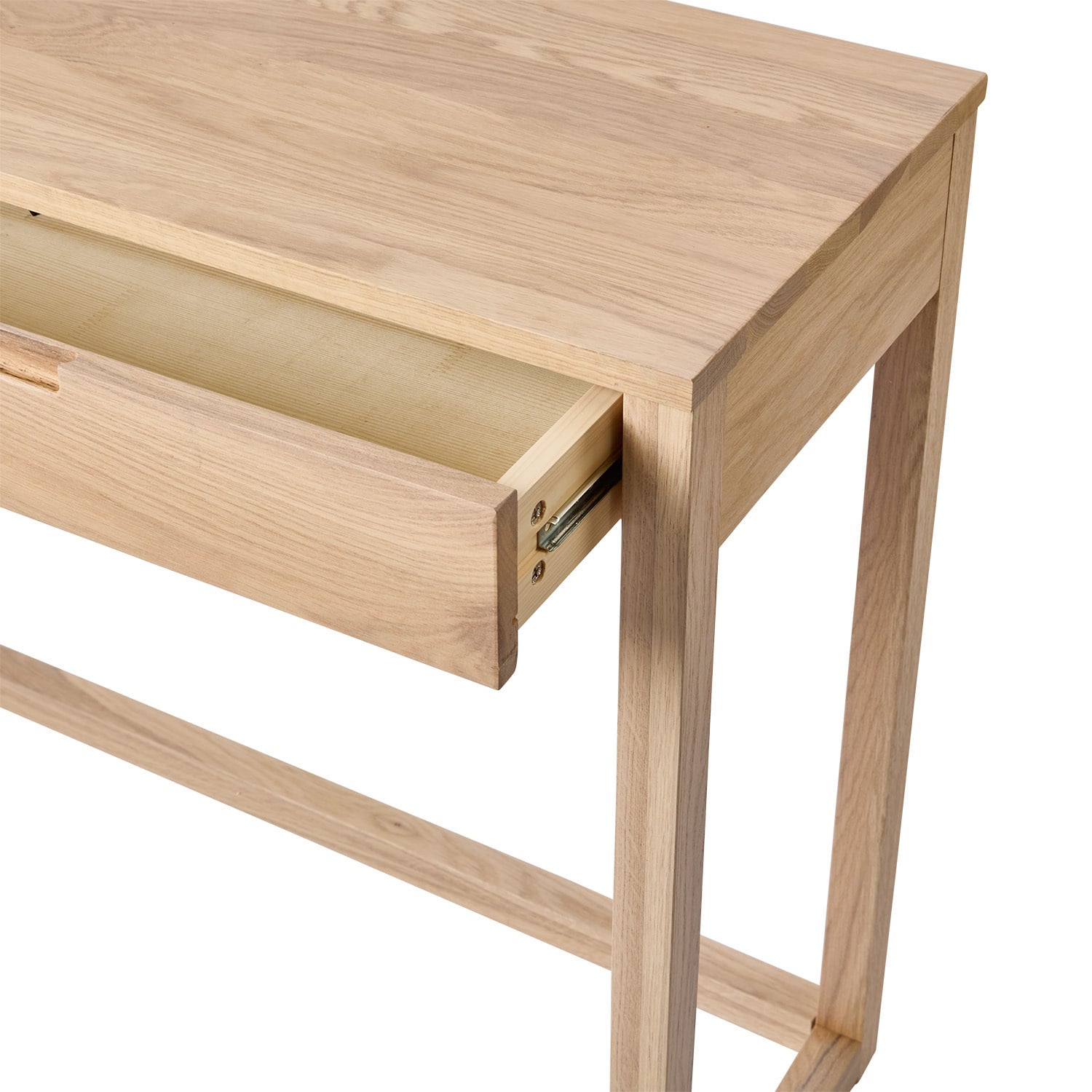BayviewLiving Olwen Oak Wood Console Table | Temple & Webster