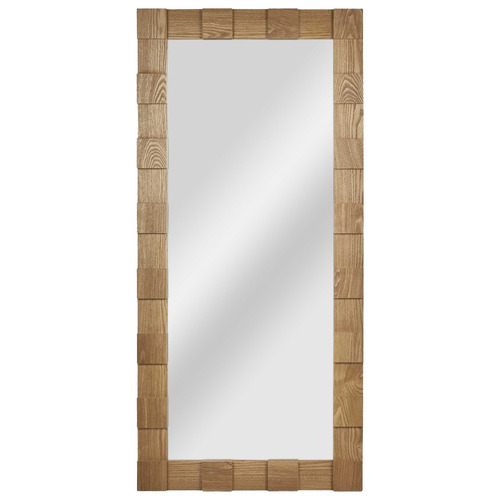 Ayers Oak Wood Full Length Mirror