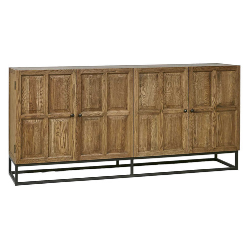 Morton Oak Wood Sideboard Buffet
