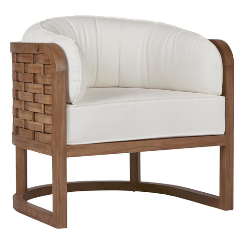 Helga Teak Wood Outdoor Lounge Chair