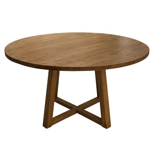 Zachary Oak Wood Dining Table