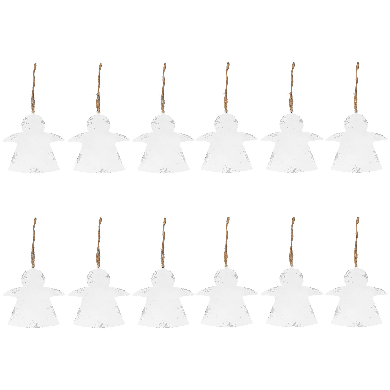 White Angel Christmas Tree Hanging Ornaments
