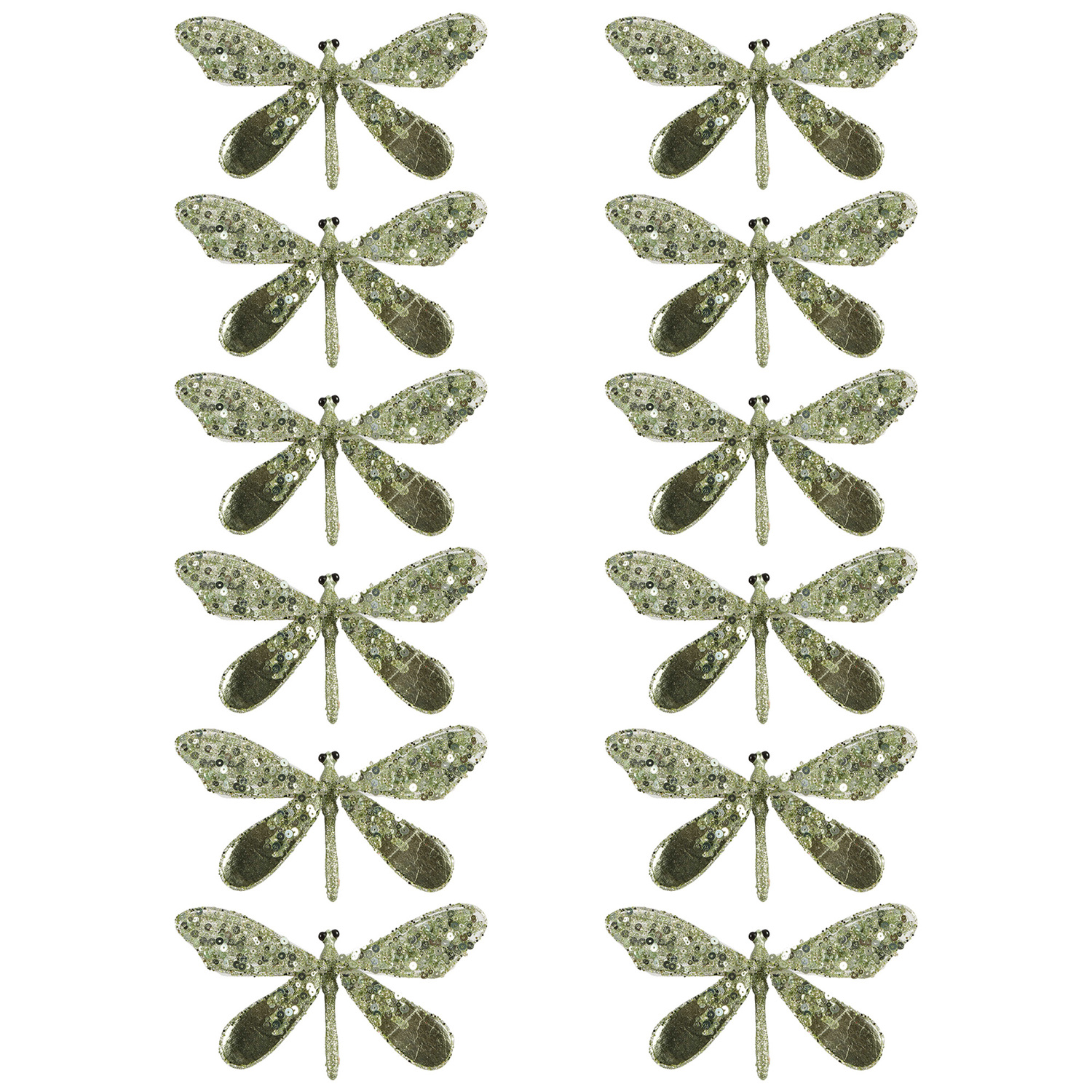 Dragonfly Christmas Tree Clips