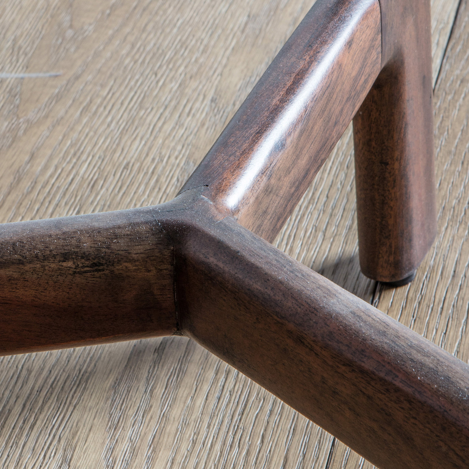 Buena Marble & Acacia Wood Side Table