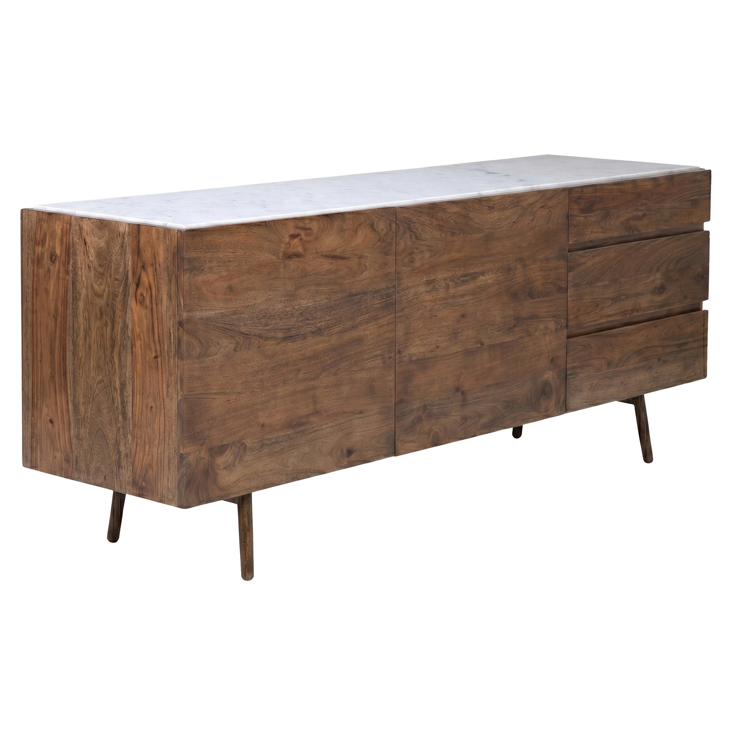 Beckett Acacia Wood Sideboard Buffet