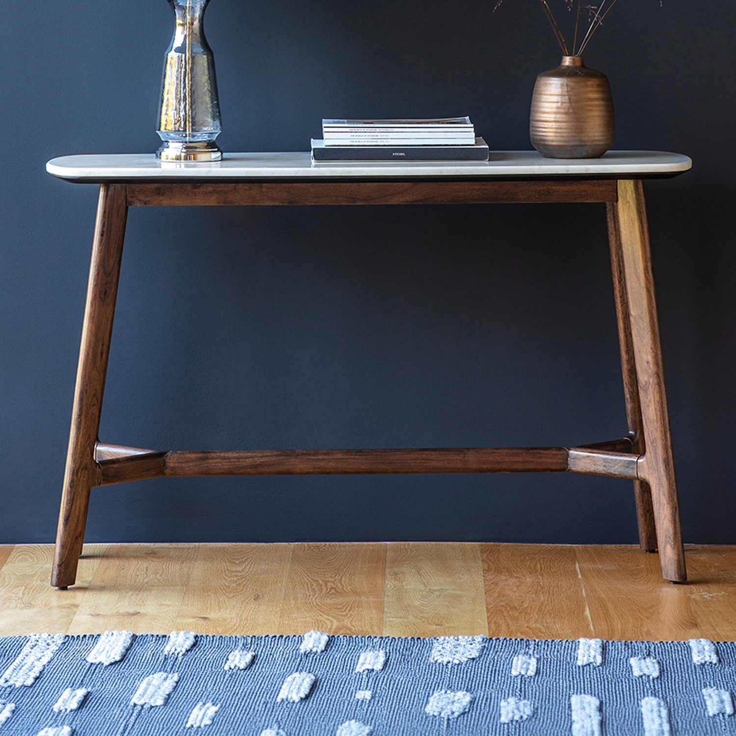 Beckett Acacia Wood Console Table