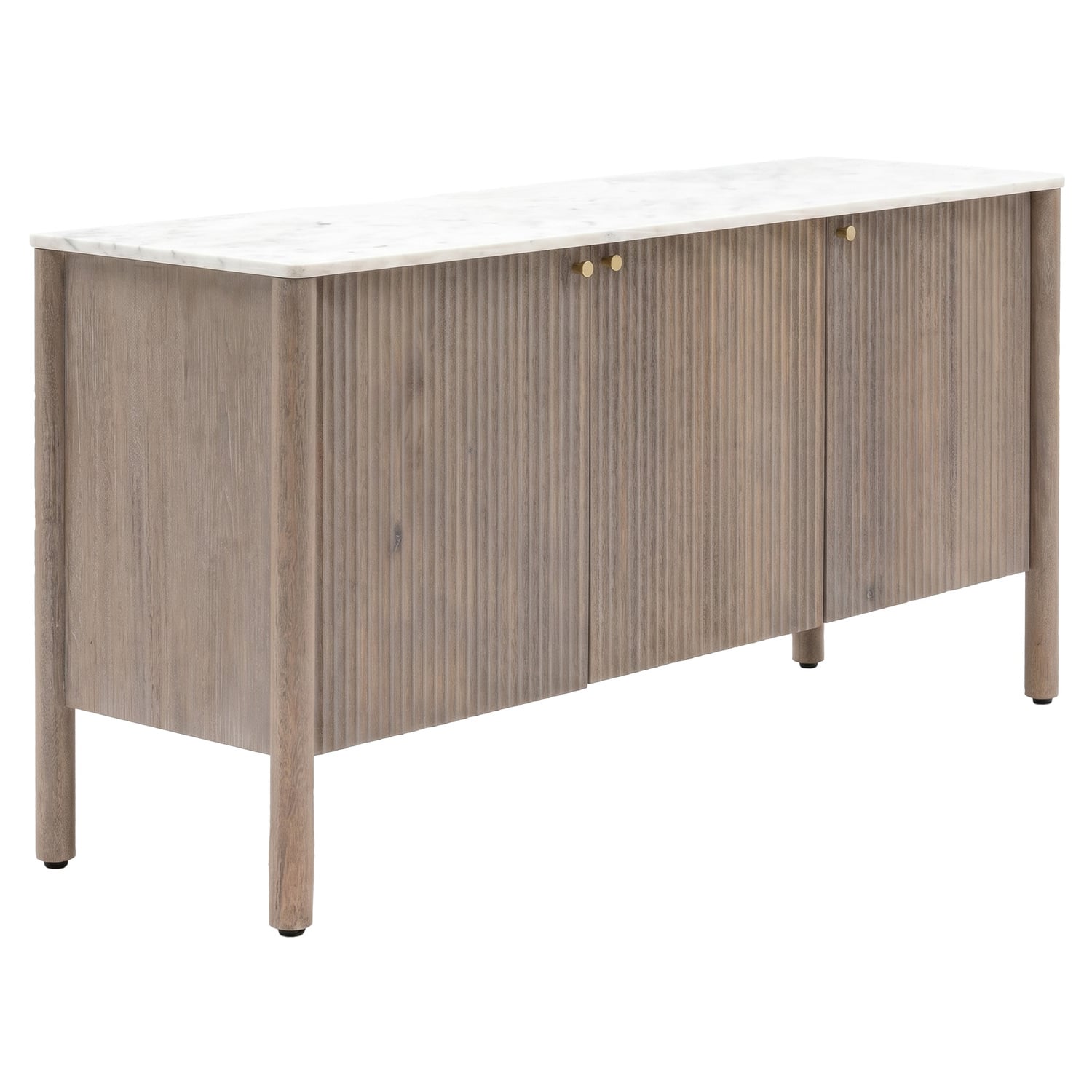 Merlin  3 Door Mango Wood Sideboard Buffet