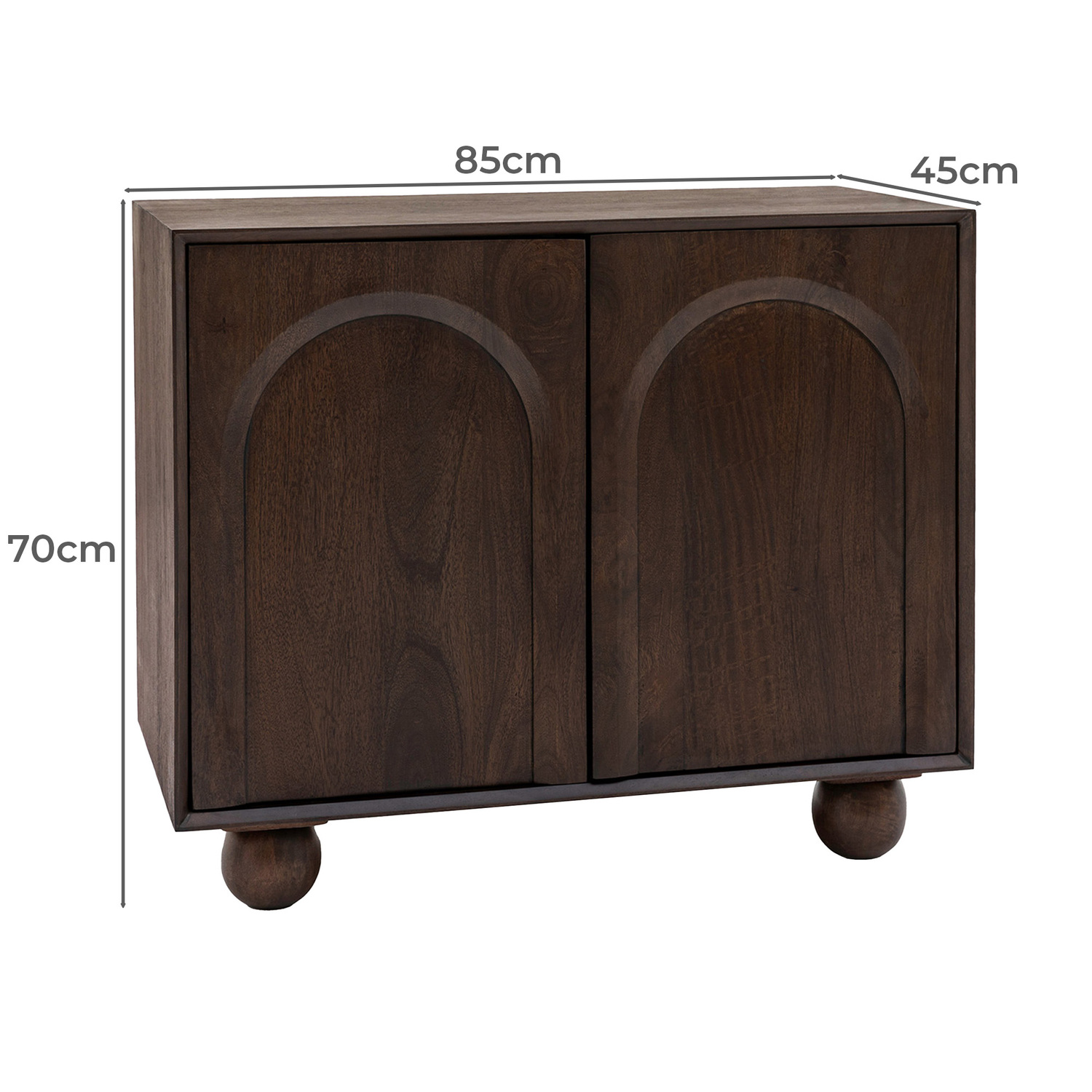 Aria 2 Door Mango Wood Sideboard Buffet