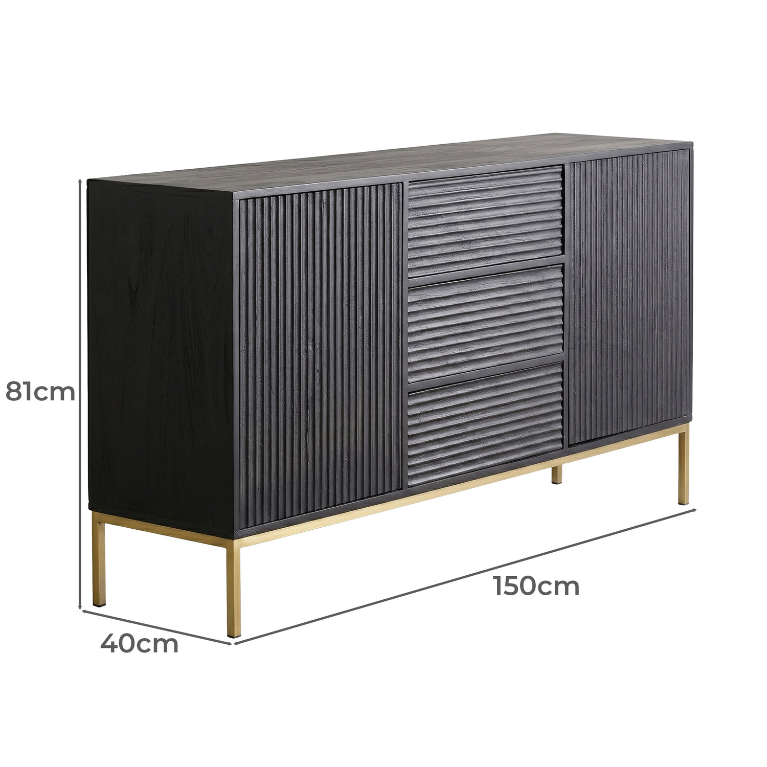 Rhys 2 Door 3 Drawer Sideboard Buffet