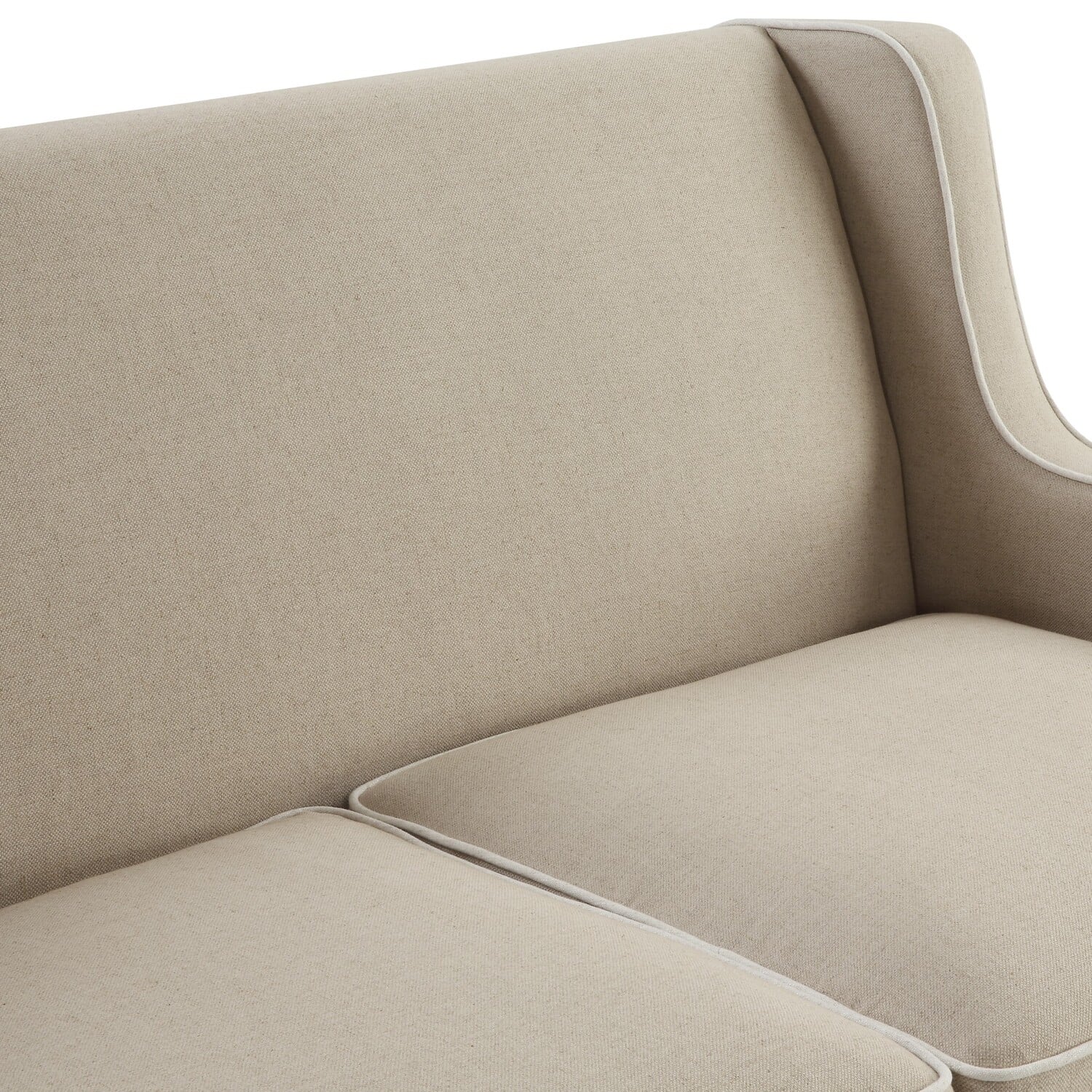 Natural Bronte 2 Seater Upholstered Sofa