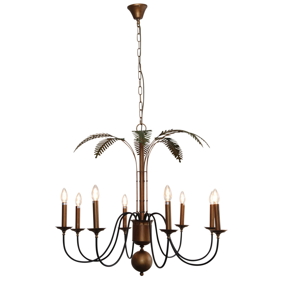 Zena Palm Leaves Chandelier