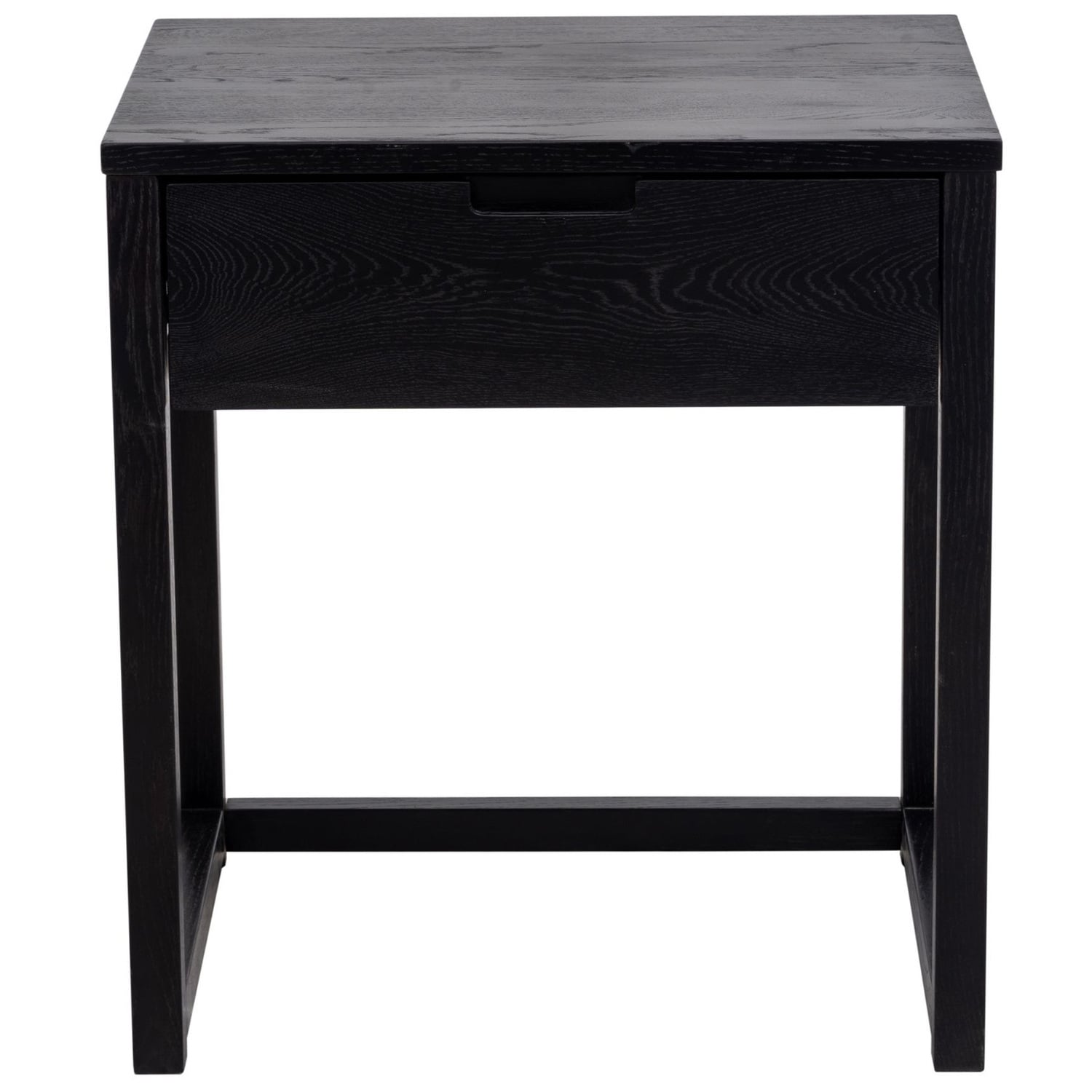 Rustic Olwen Oak Wood Bedside Table