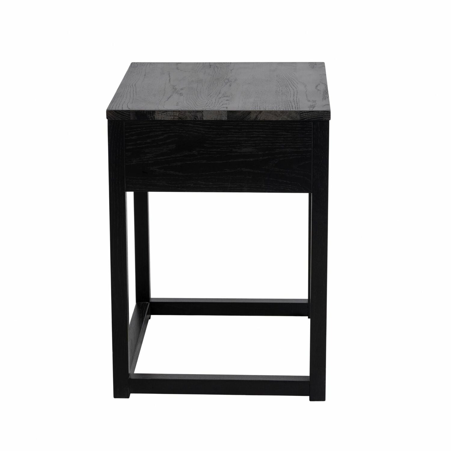 Rustic Olwen Oak Wood Bedside Table