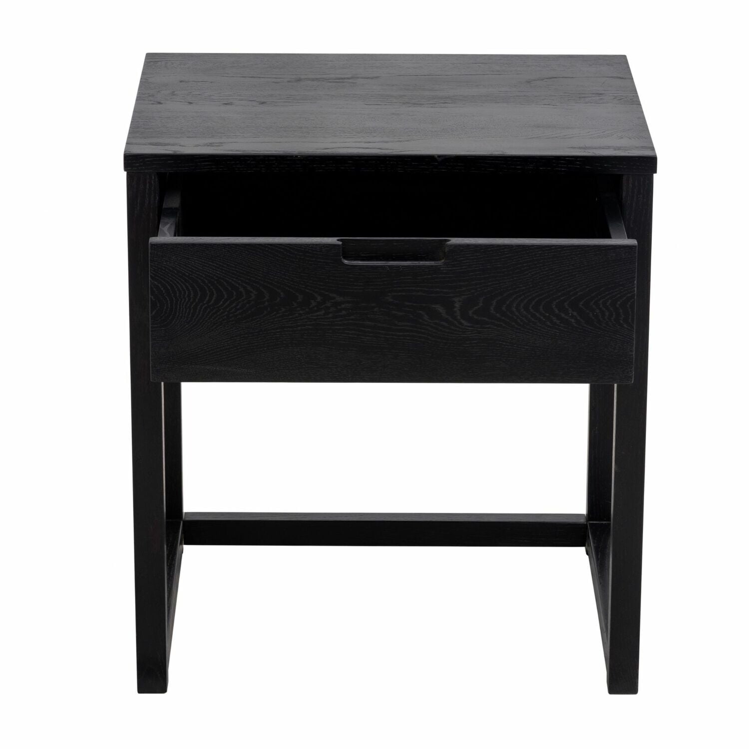 Rustic Olwen Oak Wood Bedside Table
