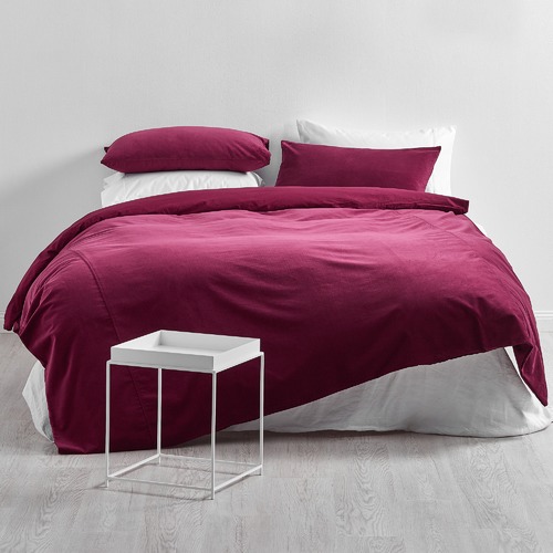Pomegranate Cotton Velvet Quilt Cover Set Temple & ster