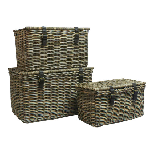 Storage Baskets with Lid Temple & ster