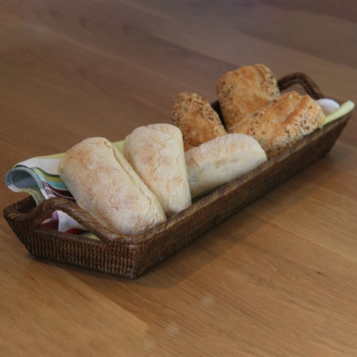 Capeview Interiors Rattan French Bread Tray Temple & ster
