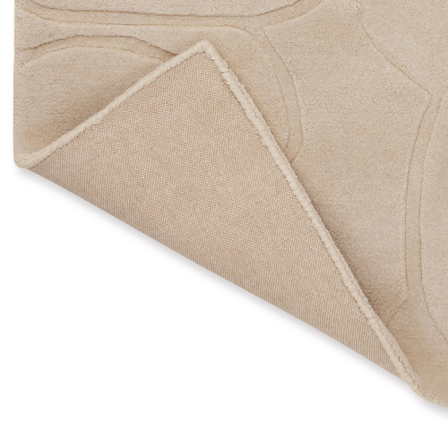 Cream Romantic Magnolia Hand-Tufted Rug