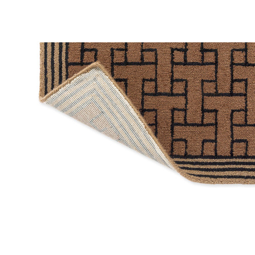 Brown T Monogram Outdoor Rug Temple & ster