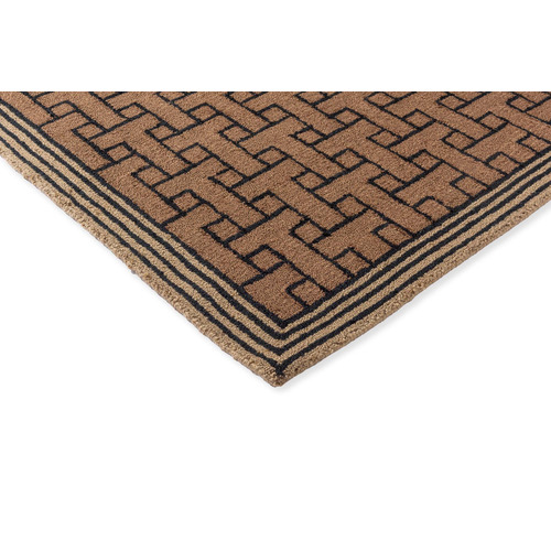 Brown T Monogram Outdoor Rug Temple & ster