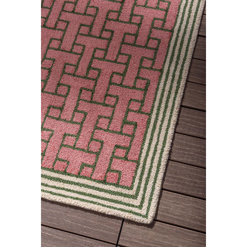 Dusted Pink T Monogram Rug
