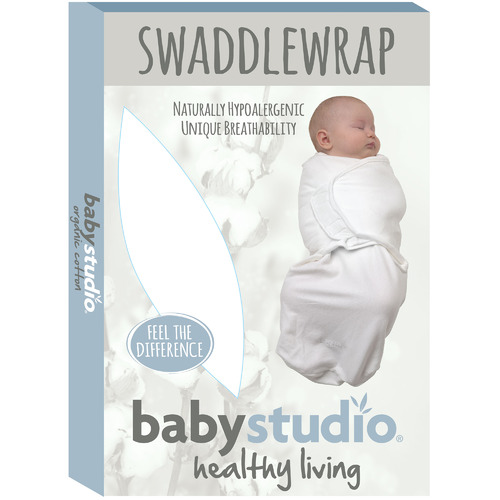 Baby Studio Organic Cotton 0 - 3 Months Swaddle Wrap