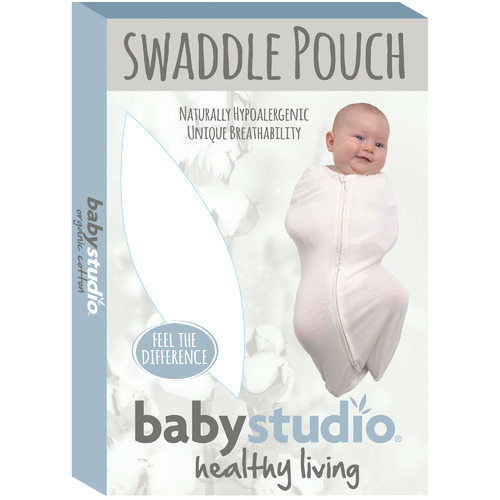 BabyStudio Baby Studio Organic Cotton 03 Months Swaddle Pouch Temple