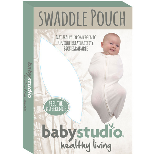 BabyStudio Baby Studio BambooBlend 03 Months Swaddle Pouch Temple