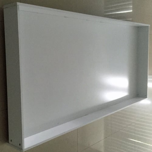 Gigi's Garden White Single Over Double Trio Bunk Bed with Shelves