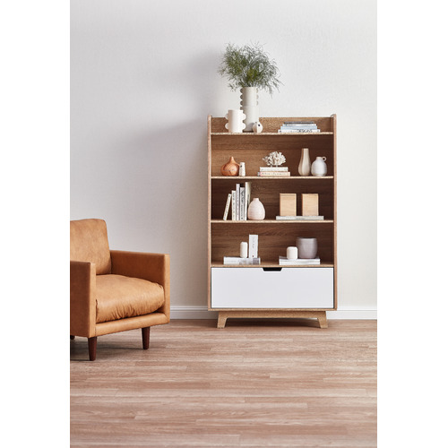 Gigi's Garden Light Oak Galway Bookcase Temple & ster