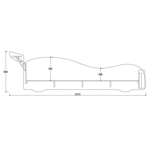 Red Jones Racer Car Bed