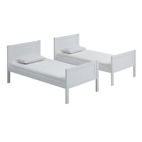 Springfield Wooden Single Bunk Bed with Trundle