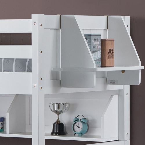 VIC Furniture Springfield Wooden Single Convertible Bunk Bed with