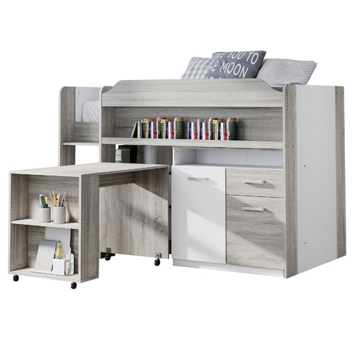 Cape Midi Sleeper Bed with Desk