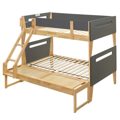 Casla SingleOverDouble Rubberwood Bunk Bed Temple & ster