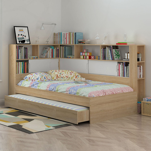 Quentin King Single Bookcase Bed Temple & ster