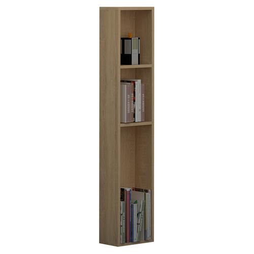 Quentin King Single Bed with Wall & Tower Bookcase