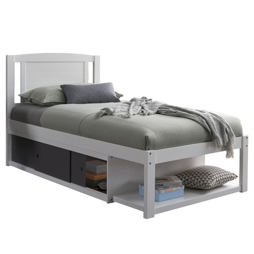 Clemmie Single Bed with Storage