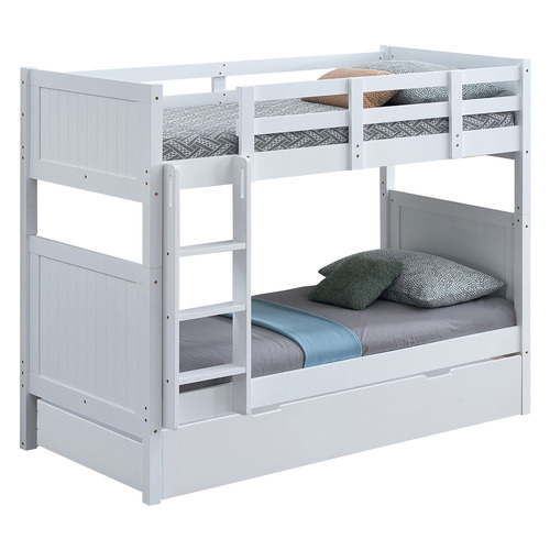 Lincoln Single Rubberwood Bunk Bed