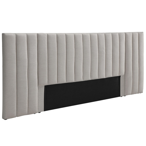 Audee Oversized Upholstered Queen Bedhead