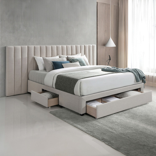 Audee Upholstered Queen Bed with Storage