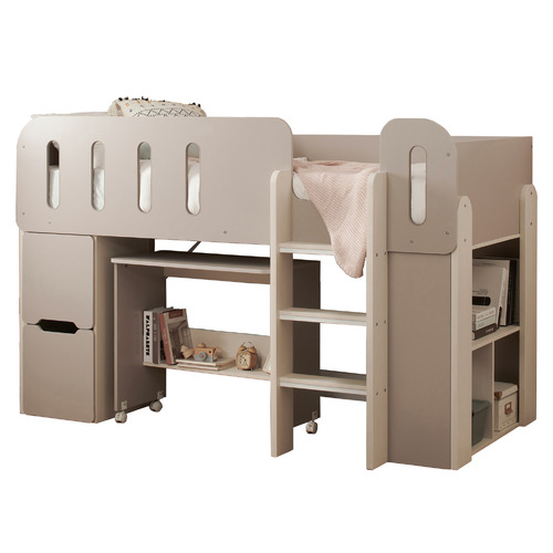 Warm Truffle Rale Bunk Beds