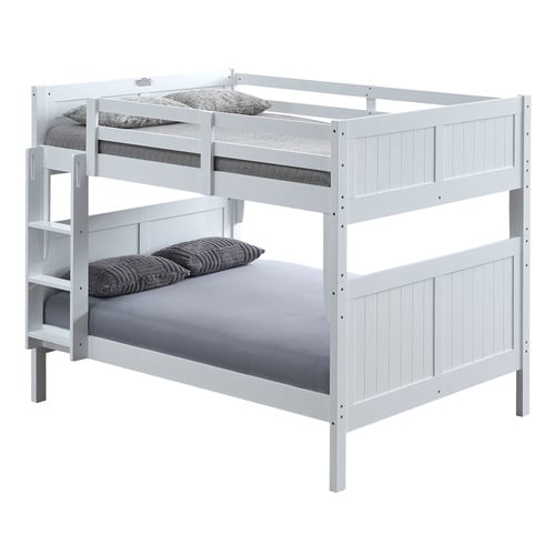 Lincoln Double Rubberwood Bunk Bed with Mattress