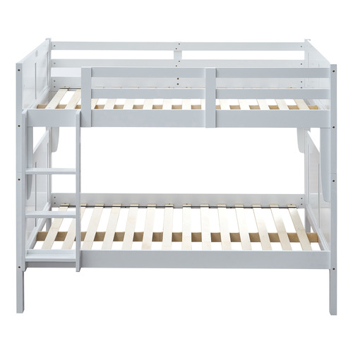 Lincoln Double Rubberwood Bunk Bed with Mattress