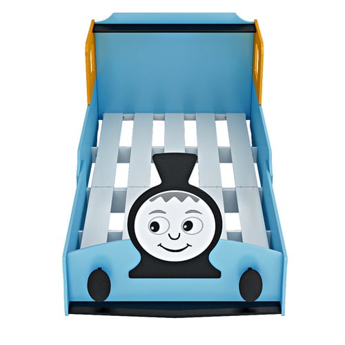 Dewey Long Single Adjustable Train Bed with Mattress