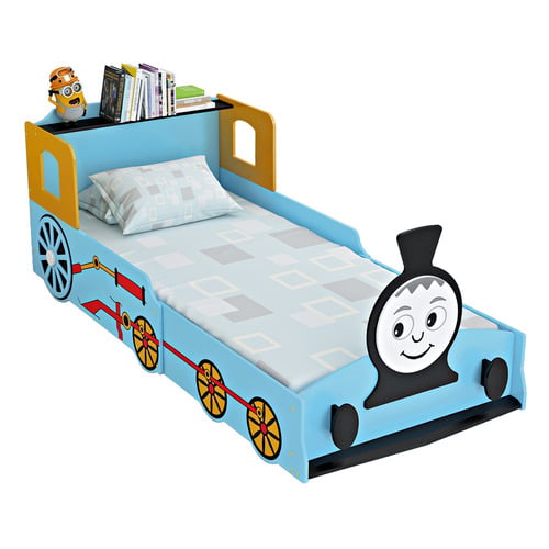 Dewey Long Single Adjustable Train Bed with Mattress