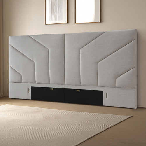 Clair Oversized Upholstered Bedhead